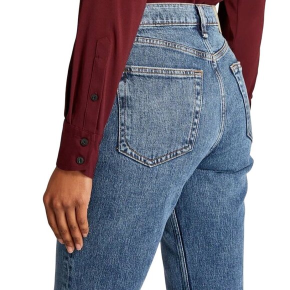 Rag & Bone Wren High Rise Slim Jeans Porter Size 29 - Picture 5 of 11